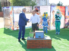 В Воронеже состоялась церемония закладки первого камня в фундамент будущего Дома анимации