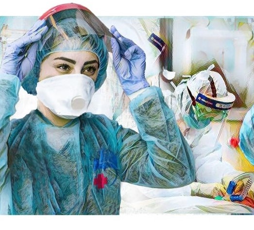 На воронежской областной больнице появится граффити о COVID-19