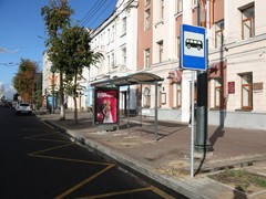 В Воронеже завершается обустройство новых остановок &laquo;Театр кукол&raquo; и &laquo;Петровский сквер&raquo;