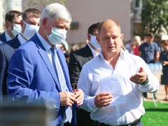 В Воронеже состоялась церемония закладки первого камня в фундамент будущего Дома анимации