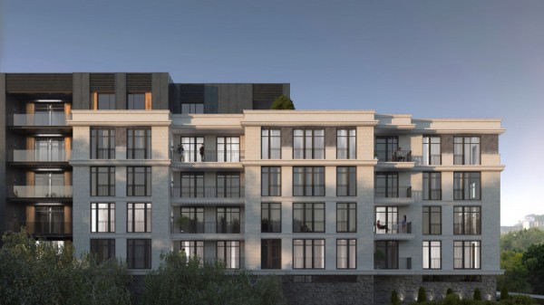 В центре Воронежа на месте старого дома возводят клубный дом, где квартиры продаются по 5-7 млн. рублей