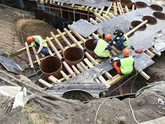 Движение транспорта по путепроводу на улицу Ленина будет закрыто с 18:00 24 октября 2020 года