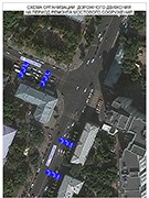 На время перекрытия движения по путепроводу по улице Ленина на нескольких участках улично-дорожной сети Воронежа будут введены временные схемы организации дорожного движения