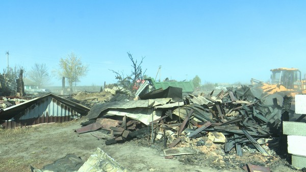 Новые дома на месте сгоревших появятся в воронежском селе за полгода