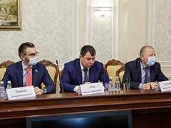 Глава города Вадим Кстенин провел встречу с депутатами Воронежской областной Думы седьмого созыва