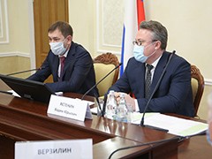 Глава города Вадим Кстенин провел встречу с депутатами Воронежской областной Думы седьмого созыва
