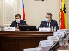 Глава города Вадим Кстенин провел встречу с депутатами Воронежской областной Думы седьмого созыва