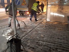 В ночь работало 167 единиц спецтехники