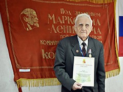 В Ленинском районе чествовали героя Великой Отечественной войны