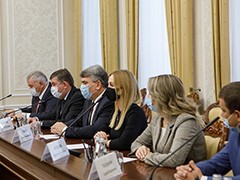 Глава города Вадим Кстенин провел встречу с депутатами Воронежской областной Думы седьмого созыва