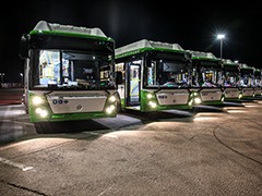 Воронеж встретил еще 29 новых современных автобусов