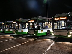 Воронеж встретил еще 29 новых современных автобусов