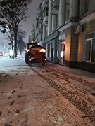 В ночь работало 167 единиц спецтехники