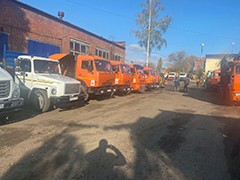 В Воронеже проверяют готовность коммунальной техники к работе в зимний период