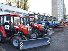 В Воронеже проверяют готовность коммунальной техники к работе в зимний период