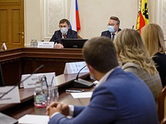 Глава города Вадим Кстенин провел встречу с депутатами Воронежской областной Думы седьмого созыва