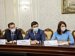 Глава города Вадим Кстенин провел встречу с депутатами Воронежской областной Думы седьмого созыва