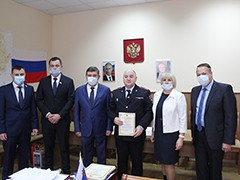 В Воронеже поздравили сотрудников органов внутренних дел с профессиональным праздником