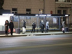 В Воронеже продолжают появляться современные остановочные комплексы