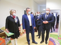 Вадим Кстенин посетил выкупаемый у застройщика детский сад