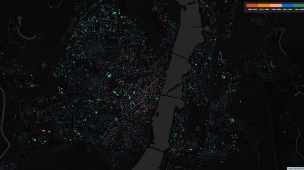 Карту возраста домов Воронежа опубликовали в Сети