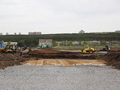 Вадим Кстенин: &laquo;Новая дорога должна улучшить ситуацию для горожан, проживающих в микрорайонах Тенистый и Гардарика&raquo;