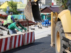 Вадим Кстенин: рабочее движение по реконструируемому путепроводу на улице Ленина откроем 7 мая в 23:30