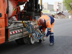 Вадим Кстенин: рабочее движение по реконструируемому путепроводу на улице Ленина откроем 7 мая в 23:30