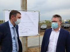 Вадим Кстенин: &laquo;Новая дорога должна улучшить ситуацию для горожан, проживающих в микрорайонах Тенистый и Гардарика&raquo;