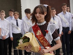 В воронежских школах прозвенел Последний звонок