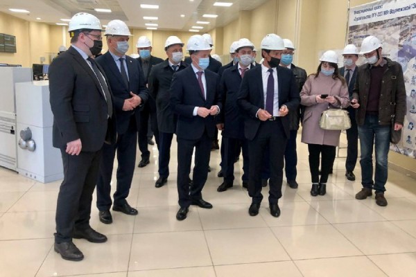 Алексей Гордеев оценил производственные мощности воронежского филиала &laquo;Квадры&raquo;