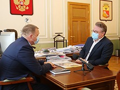 Мэр Вадим Кстенин пригласил ОНФ к активной совместной работе над городскими проектами