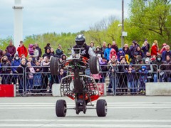 В Воронеже прошел мотопарад в честь празднования Дня Победы