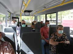 Воронежских перевозчиков и пассажиров проверили на соблюдение масочного режима