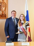 В Коминтерновском районе поздравили выпускников из числа детей-сирот и детей, оставшихся без попечения родителей