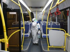 В Воронеже взяли на особый контроль санитарную обработку общественного транспорта
