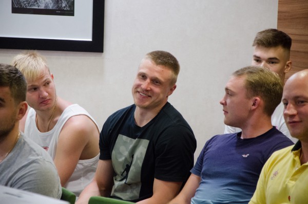 Встреча команды с тренерским штабом Ко всем новостям