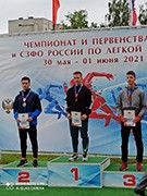 Воронежские спортсмены завоевали 19 медалей на чемпионате и первенстве Центрального федерального округа по лёгкой атлетике