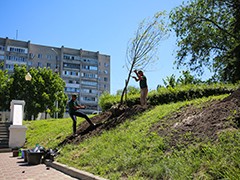 Завершаются работы по реконструкции озера на Минской