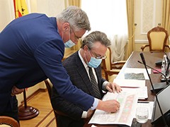 Первый личный прием граждан после возобновления их в администрации города провел мэр Вадим Кстенин