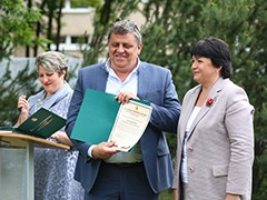 В парке &laquo;Алые паруса&raquo; наградили экологов