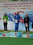 Воронежские спортсмены завоевали 19 медалей на чемпионате и первенстве Центрального федерального округа по лёгкой атлетике