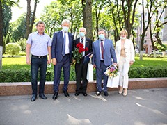 15 июня Председателю Воронежского Совета ветеранов войны, труда, вооруженных сил и правоохранительных органов Вячеславу Никитовичу Раздайбедину исполнилось 80 лет