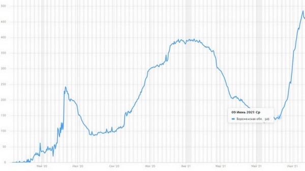 16-й месяц пандемии. Какие запреты вернули в Воронежскую область из-за третьей волны ковида