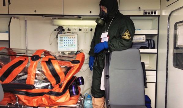 В Воронеже скончались трое эвакуированных на вертолёте ковидных больных