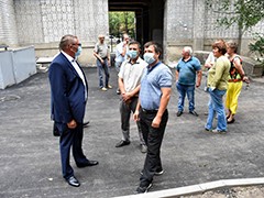 В Воронеже продолжается благоустройство дворов в рамках Нацпроекта &laquo;Жилье и городская среда&raquo;