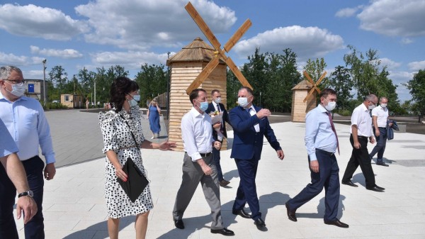 Есть на что посмотреть. Зампред Госдумы побывал на &laquo;Пеньковой Горе&raquo; в Воронежской области