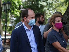 Вадим Кстенин на проспекте Революции: моя мечта &ndash; вообще все провода спрятать под землю