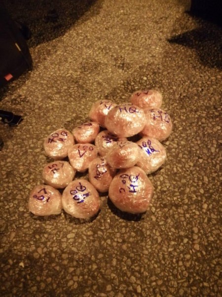 В Воронеже задержали неадекватного водителя с почти 2 кг амфетамина