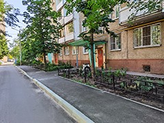 В Воронеже продолжается ремонт дворовых территорий